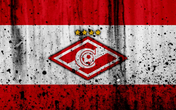 FC Spartak Moscow Emblem on Textured Background