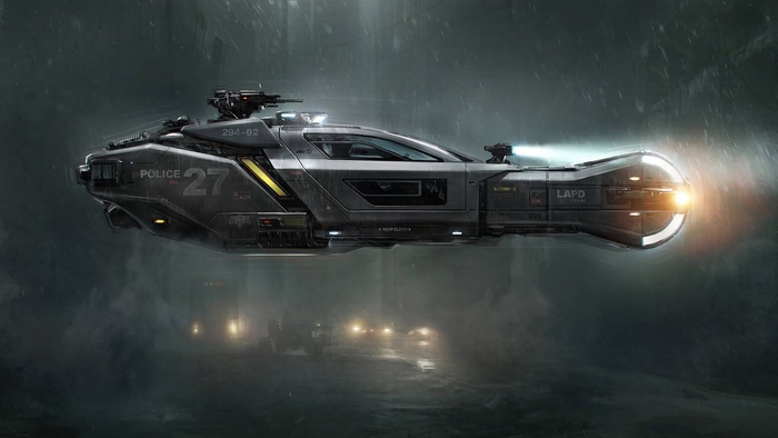 Blade Runner 2049 Police Spinner Vehicle