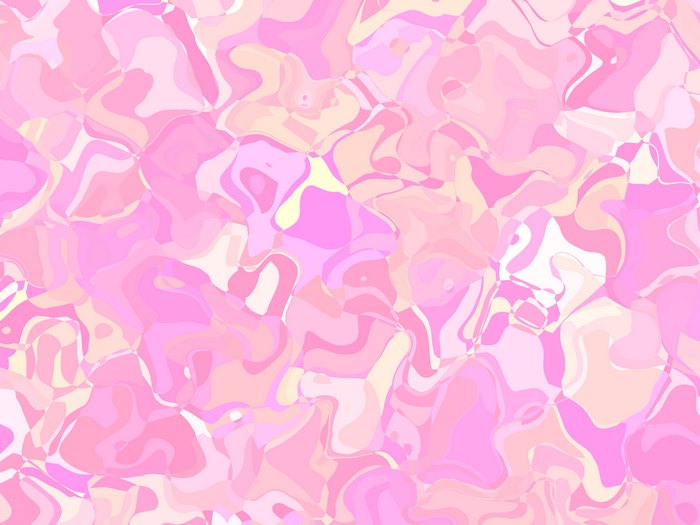 Pink and yellow abstract wavy pattern