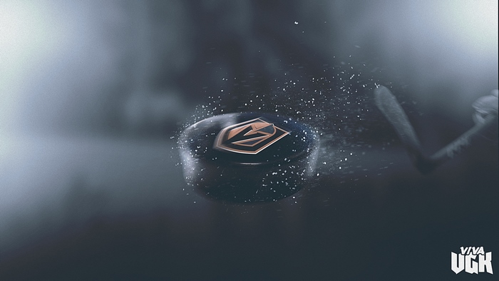 Vegas Golden Knights Hockey Puck