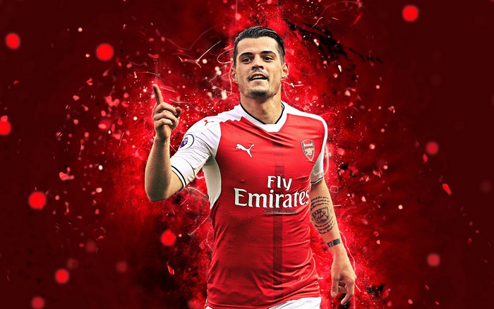 Granit Xhaka from Arsenal F.C.