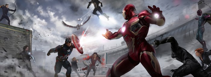 Marvel Cinematic Universe: Civil War Battle Scene