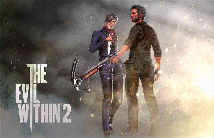 Sebastian Castellanos and Stefano Valentini from The Evil Within 2