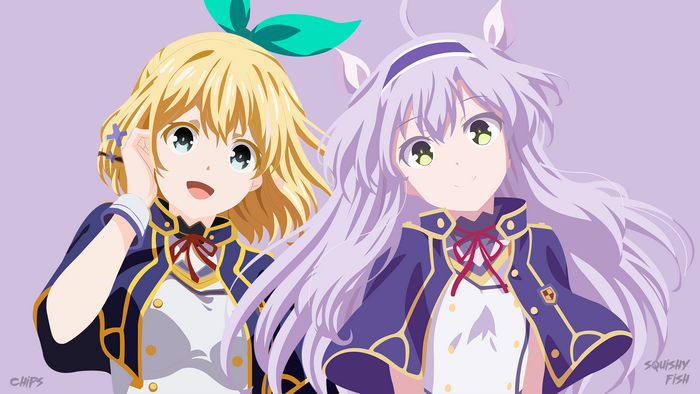 Sistine Fibel and Rumia Tingel from Akashic Records of Bastard Magic Instructor
