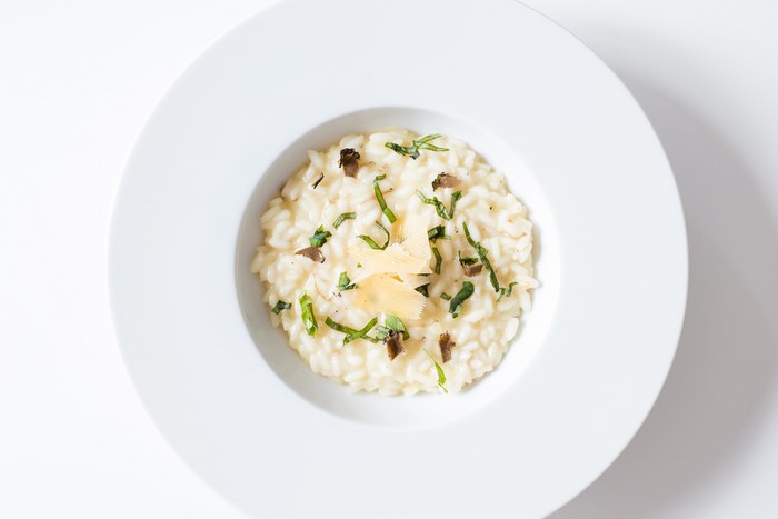 Risotto with Parmesan and Herbs