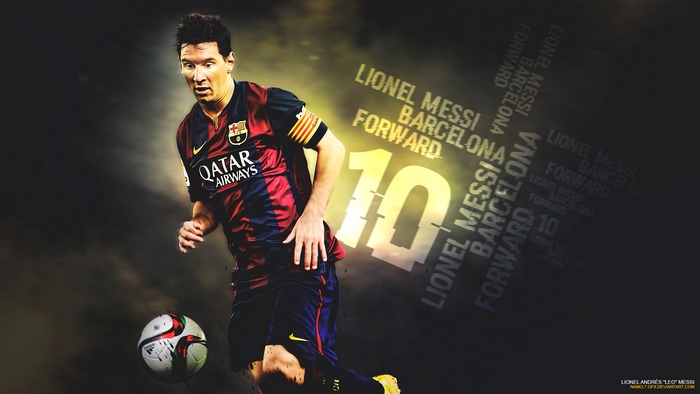 Lionel Messi Barcelona Forward 10