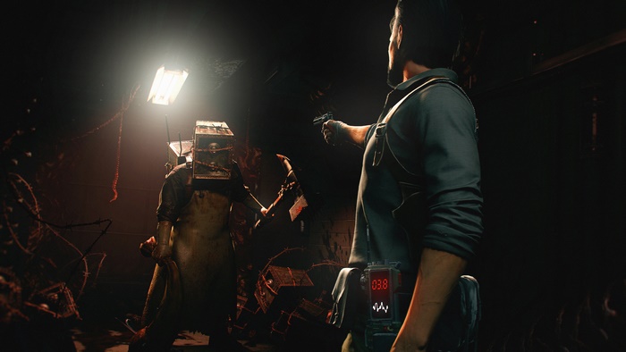 Sebastian Castellanos in Intense Evil Within Showdown 4K