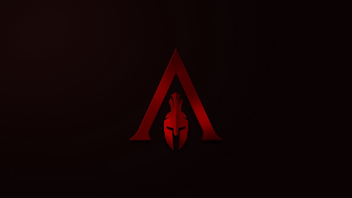 Spartan helmet logo from Assassin's Creed
