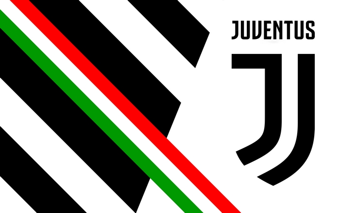 Juventus F.C. logo with stripes