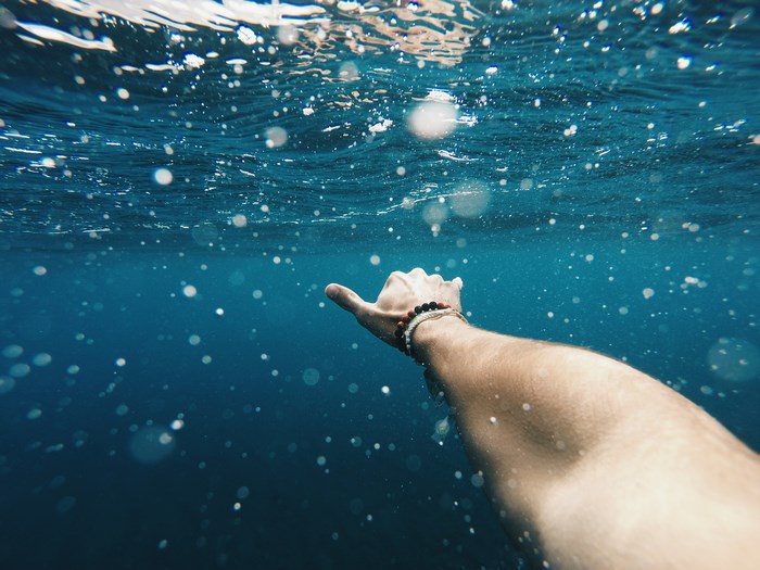 gopro underwater bubble