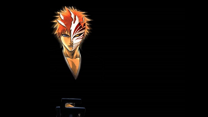 Ichigo Kurosaki with Hollow Mask Half Face