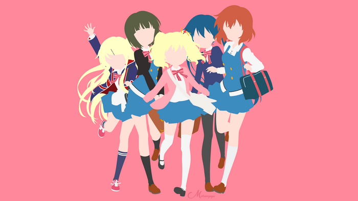 Karen Kujou, Alice Cartelet, Aya Komichi, Shinobu Oomiya, Youko Inokuma