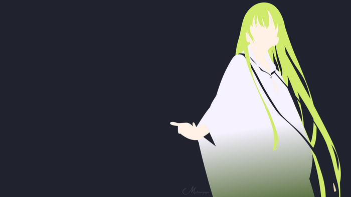 Enkidu from Fate/Grand Order minimalist art