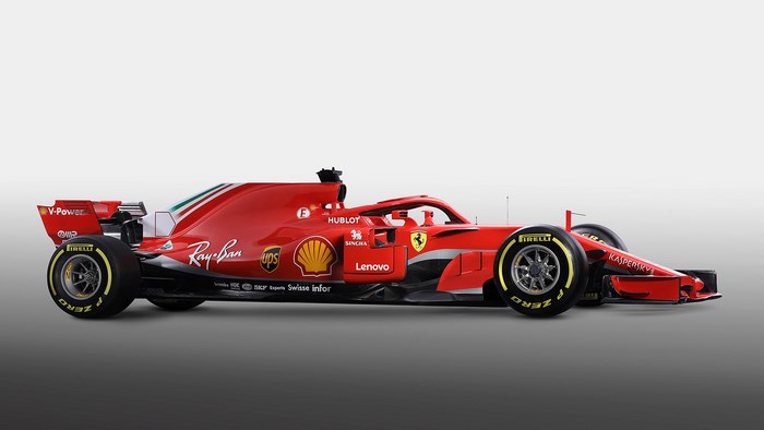 Ferrari SF71H Formula 1 Race Car