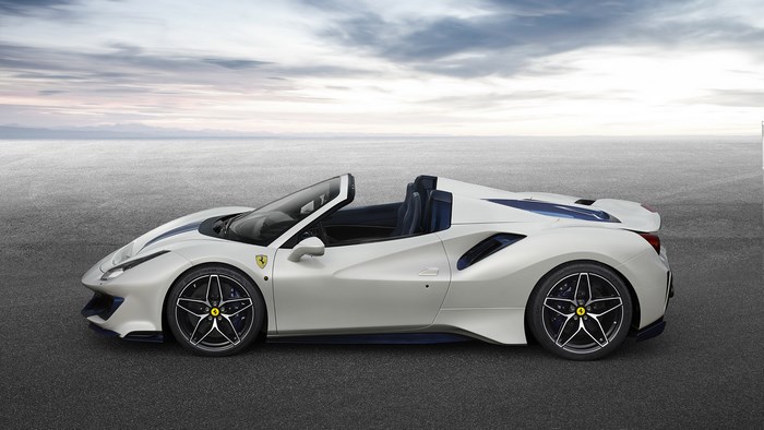 Ferrari 488 Pista Spider Convertible Supercar