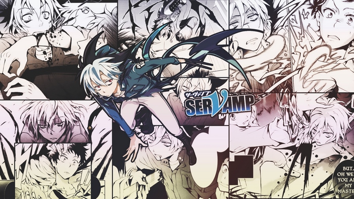 Servamp Anime Manga Collage