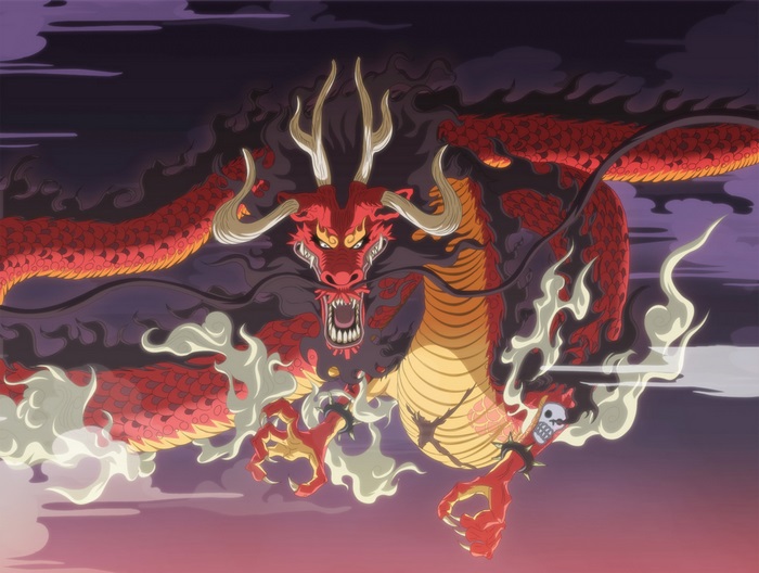 Kaido in Dragon Form from One Piece