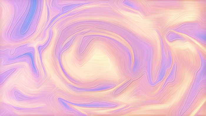 Abstract pastel oil painting with swirling patterns