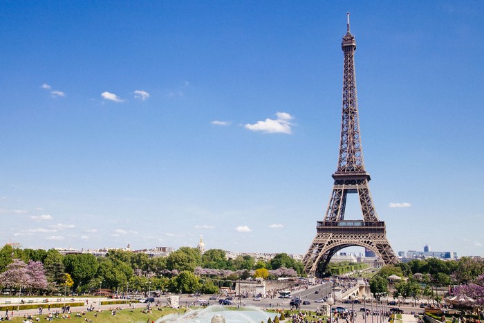 Eiffel Tower in Paris, France