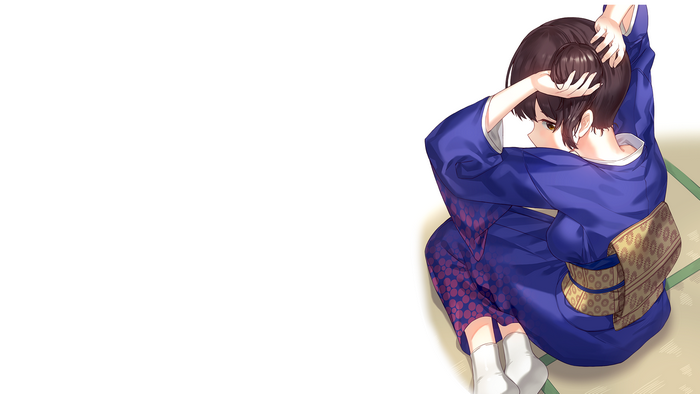 Kaga from Kantai Collection in Kimono