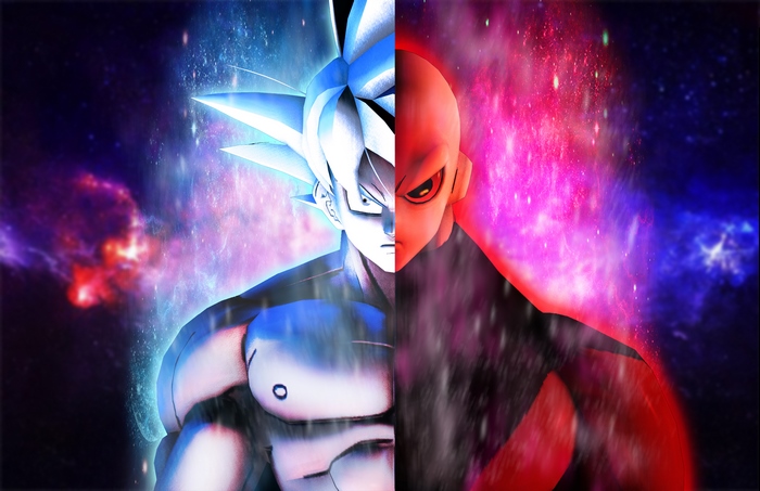 Goku vs Jiren from Dragon Ball Super