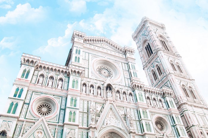 Florence Cathedral and Giotto's Campanile, Italy