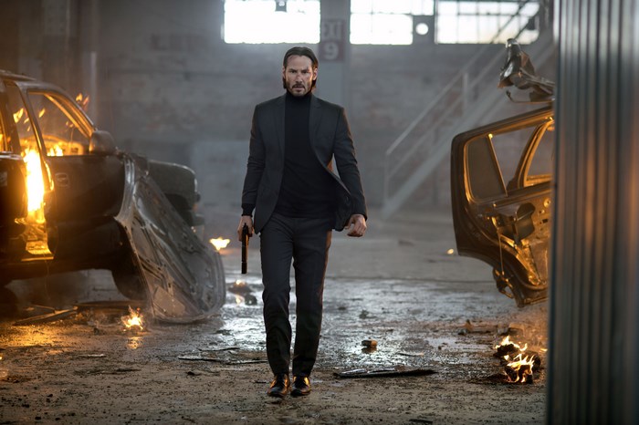 John Wick from John Wick holding a gun