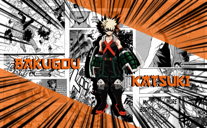 Katsuki Bakugou Dynamic Explosion Pose