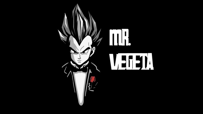Vegeta from Dragon Ball as Mr. Vegeta