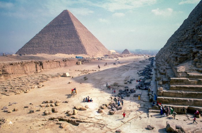 The Pyramids of Giza, Egypt