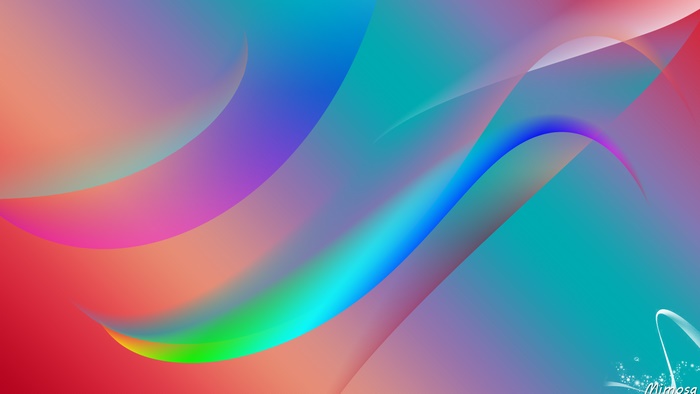 Abstract Digital Art Gradient