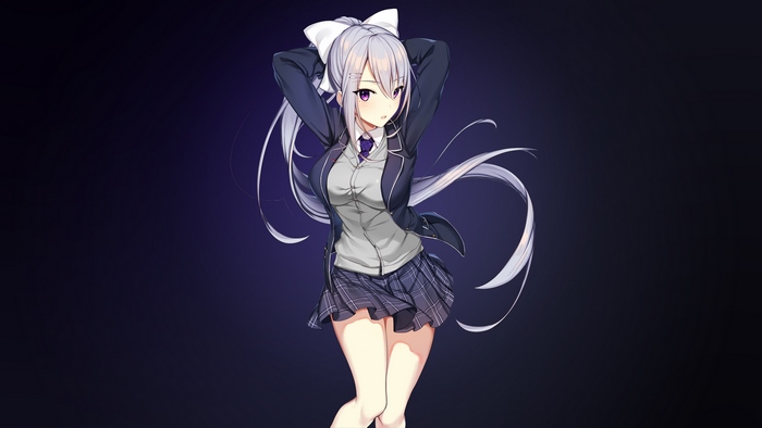 Higuchi Kaede in School Uniform