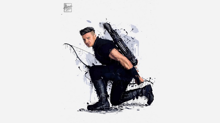 Hawkeye from Avengers: Infinity War