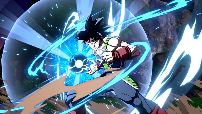 Bardock Charging Energy Blast Dragon Ball