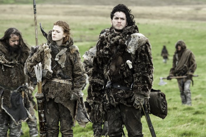 Jon Snow and Ygritte from Game of Thrones