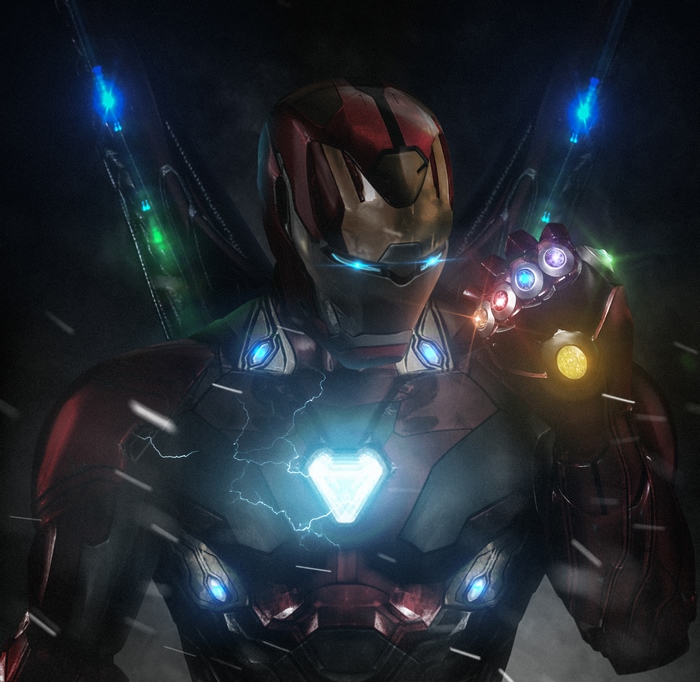 Iron Man with Infinity Gauntlet
