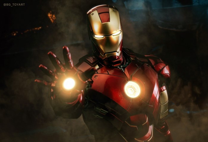 Iron Man from Marvel Comics in 4K