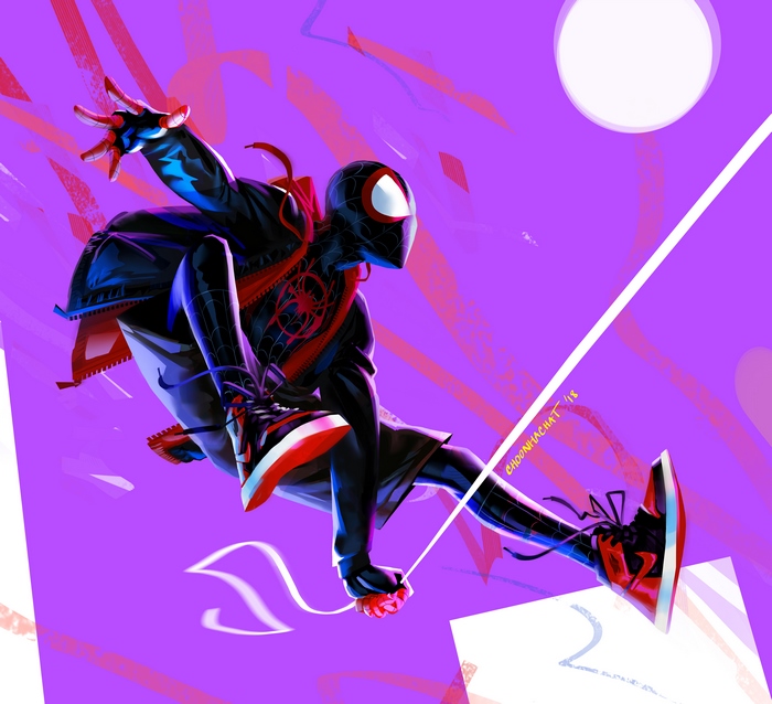 Miles Morales from Spider-Man: Into the Spider-Verse 4K