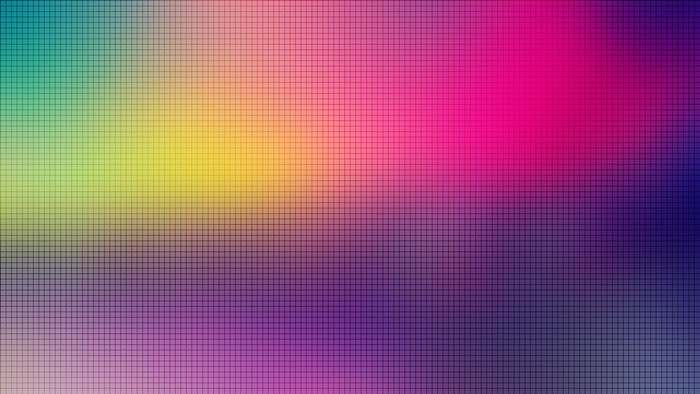 Colorful gradient with grid lines 4K