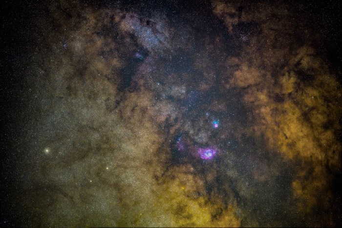 Milky Way Galaxy and Nebulae Astrophotography