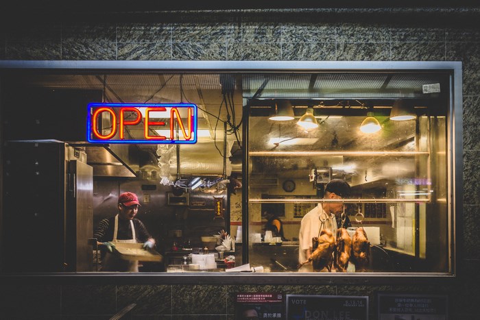 Chinese restaurant in Chinatown, New York City