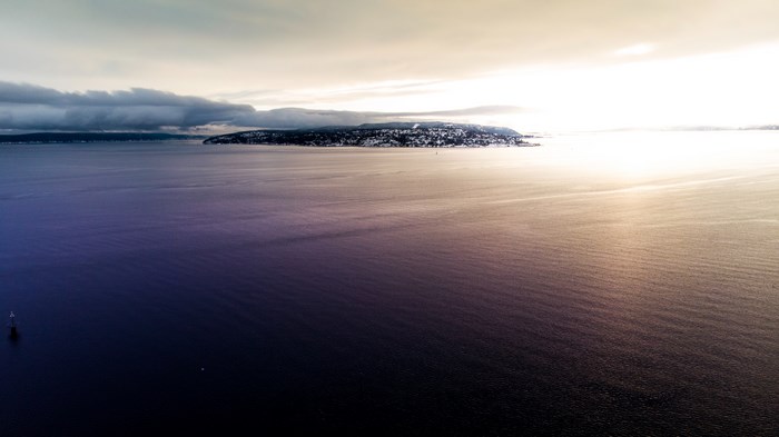 Island in Oslo Fjord, Norway