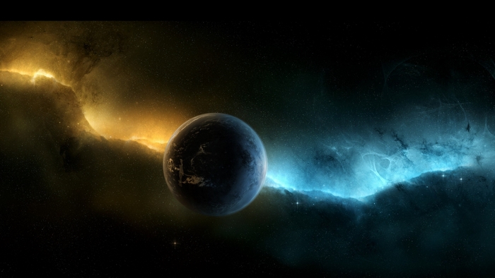 Planet in Nebula