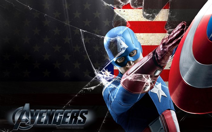 Captain America from The Avengers