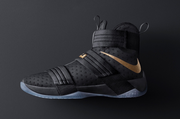 Nike LeBron Soldier 10 "Gold Medal" Basketball Shoes