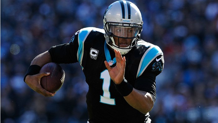 Cam Newton of the Carolina Panthers