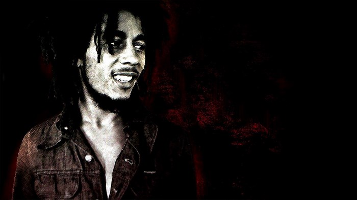 Bob Marley portrait