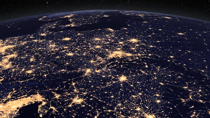 Earth at Night from Space