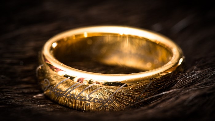 The One Ring from Lord of the Rings
