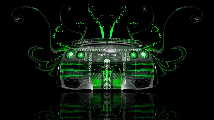 Monster Energy Nissan GT-R Car